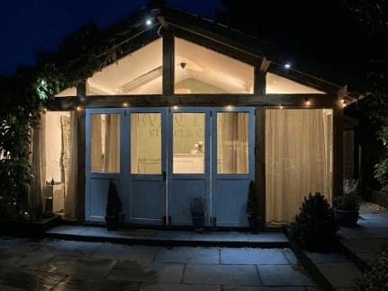 Eleven Eleven Studio & Co studio at night